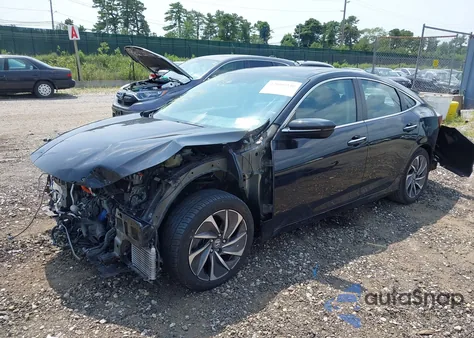 2022 Honda Insight Touring из США, поврежденный, VIN 19XZE4F90NE005428